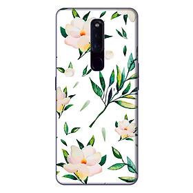 Ốp lưng điện thoại Oppo F11 Pro hình Hoa Xanh - Hàng chính hãng