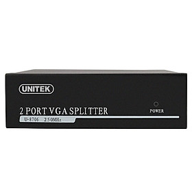 Mua Bộ Chia VGA 1 Ra 2 Cổng Unitek U-8706 - Hàng Nhập Khẩu