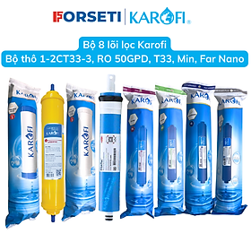 Mua Combo 8 lõi lọc nước Karofi cho máy K8RO-H hàng chính hãng