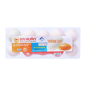 Vỉ 10 Trứng Vịt Ba Huân