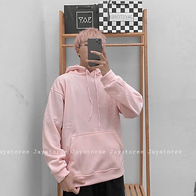 Áo Hoodie Nỉ bông unisex TRƠN màu Xám/Xám xanh UNISEX/Nam nữ unisex ️ Jaystoree