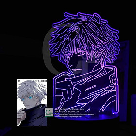 Mua Đèn Ngủ ANIME LED 3D Jujutsu Kaisen Satoru Gojo Type 24 AJKN0124 16 màu tùy chỉnh COMPASHOP