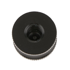 1/4'' Male to 3/8'' Female Convert Screw Adapter for Camera Tripod Quick Release Plate (Black)