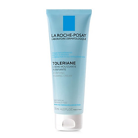 Sữa rửa mặt tạo bọt cho da hỗn hợp & da dầu rất nhạy cảm & kích ứng La Roche-Posay Toleriane Foaming Cream (125ml)