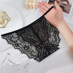 Quần Lót Nữ Ren Lưới Vicci Mỏng Nhẹ, Thoáng Mát, Phong Cách Sexy Gợi Cảm, Tạo Đường Cong Quyến Rũ - Freesize