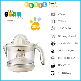 Mua Máy Vắt Cam Tự Động 2 Chiều BEAR CZJ-A04B1 Vắt Kiệt 100% Dung Tích 0.3 Lít  Công Suất 300 W - Hàng Chính Hãng