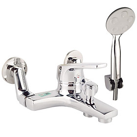 Mua Củ sen nóng lạnh chân ngoài Đồng mạ Chrome Eurolife EL-3001 New (Trắng bạc)