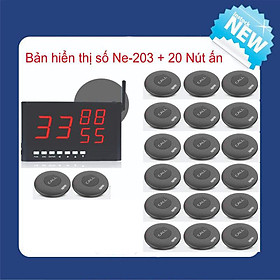 Mua Bộ  Chuông Gọi Phục Vụ + 20 Nút Bấm
