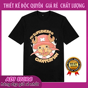 Áo Thun Luffy Mũ Rơm Neon Đảo Hải Tặc Chopper One Piece cực chất 4 mẫu HOT bán chạy