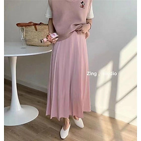 Chi tiết 67 chân váy xếp ly màu hồng hay nhất  trieuson5
