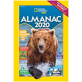 Ảnh bìa National Geographic Kids Almanac 2020 (US Edition)