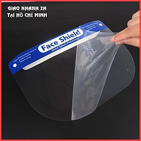 Tấm kính che mặt chống giọt bắn - Chống Bụi- An Toàn Dễ Sử Dụng