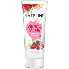 Sữa Rửa Mặt Hazeline Dưỡng Ẩm Sáng Da Yến Mạch Và Dâu Tằm (100g)