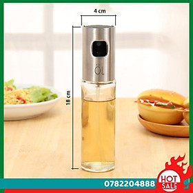 Mua Bình Thủy Tinh Đựng Và Phun Xịt Dầu Ăn  Dấm  Nước Mắm Cho Các Món Nướng  Xào Với Nắp Inox - CH Hương Thị Miễn Phí Vận Chuyển