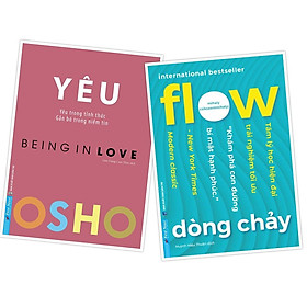 Sách Combo OSHO Yêu + Dòng Chảy FirstNews