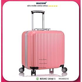 Vali cao cấp Macsim Aksen hàng loại 1 MSAK8216 cỡ 17 inch màu xanh, màu hồng, màu gold