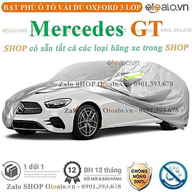 Bạt che phủ xe ô tô Mercedes Benz GT 3 lớp cao cấp