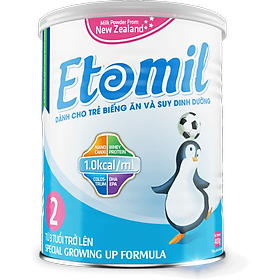 Sữa Năng Lượng Cao Etomil Số 2 dành cho trẻ biếng ăn