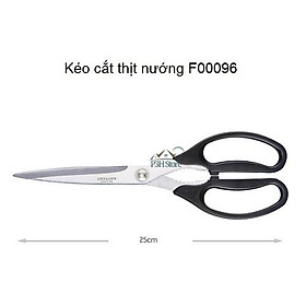 Kéo cắt thịt nướng Lock&Lock kéo nhà bếp bền đẹp sắc bén tiện dụng