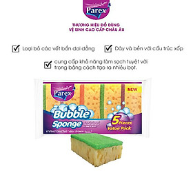 Mua Gói 5 miếng rửa chén bong bóng cao cấp Châu Âu Parex