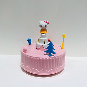 Hộp nhạc Happy brithday trắng