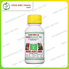 Phân Bón Lá AminoQuelant Mg - Chai 100ml - Bổ Sung Magie và Acid Amin Thiết Yếu Cho Cây VTNN Nông Điền Trang