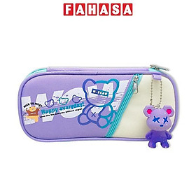 Bóp Viết Vải M.Bear - Yescholar 9206 - Màu Tím