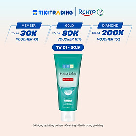 Sữa rửa mặt Hada Labo cho da dầu mụn, da nhạy cảm Hada Labo Acne Care Calming Cleanser 80g