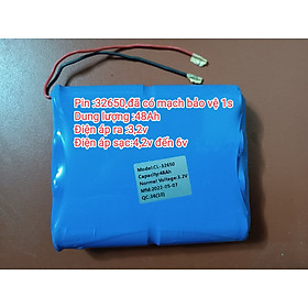 Mua Pin đèn năng lượng mặt trời đã có mạch bảo vệ 1s điện áp 3 2v
