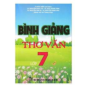 Download sách Bình Giảng Thơ Văn Lớp 7