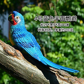 Mua Mô hình chim vẹt mẫu mã đẹp trang trí sân vườn  tiểu cảnh màu sắc đẹp
