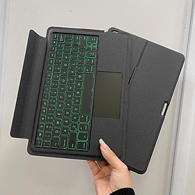 Bao da bàn phím Honor Pad X9 Pro 11.5 inch có Touchpad, giá đỡ đèn led phím có thể tháo rời
