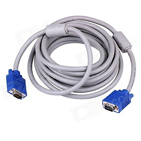 Mua Cable VGA dài 1 5m - 3m - 5m - 10m -15m -20m kết nối từ PC  đến màn hình  máy chiếu theo chuẩn VGA chống nhiễu