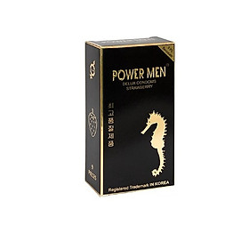 Bao Cao Su Gân Gai Kéo Dài Power Men Strawberry 9s - 100% Chính Hãng - Che Tên Sản Phẩm