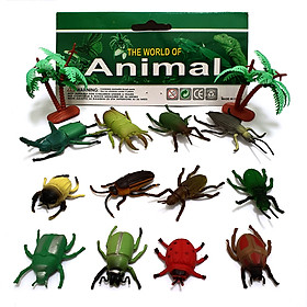 Bộ sưu tập 12 bọ cánh cứng Safari - đồ chơi mô hình Animal World 126