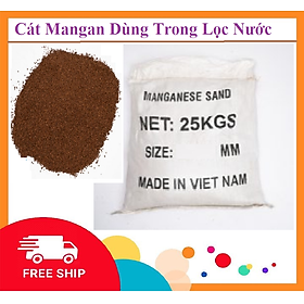 Mua Cát Mangan  -Dùng Trong Lọc Nước- Khử Phèn