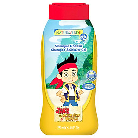 Dầu Gội Sữa Tắm Cho Bé NATURAVERDE Hương Biển Sâu 250ml