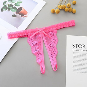 Quần lót lọt khe ren thun gợi cảm, quần chip xẻ đáy sexy DL485