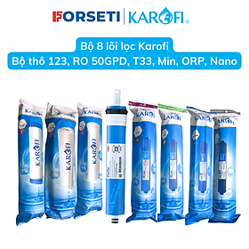 Mua Combo 8 lõi lọc nước cho máy lọc nước Karofi cho model máy KSI80-A