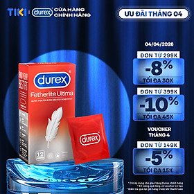 Bao cao su Durex Fetherlite Ultima Hộp 12 Bao