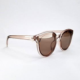 Mắt kính nữ thời trang DKY337TR form mắt mèo màu nâu trà. Tròng Polarized phân cực, chống tia UV.