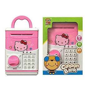 Két Sắt Mini Đựng Tiền Dễ Thương Dành Cho Bé, Két Sắt Mở Bằng Mật Mã Thông Minh Nhiều Hình Ngộ Nghĩnh
