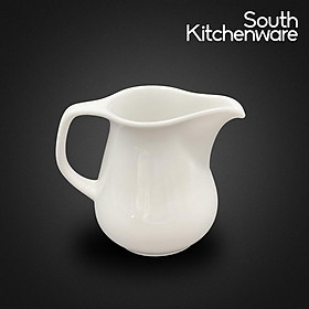 Chén đường 8cm kèm nắp Jasmine Lys Trắng Ngà sứ tráng men cao cấp Minh Long