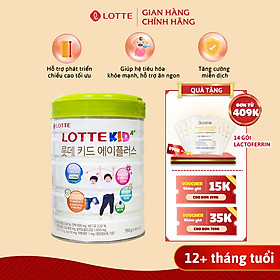 Sữa Lotte Kid A+Hàn Quốc 760g - Phát triển chiều cao, cân nặng cho bé từ 1 tuổi trở lên