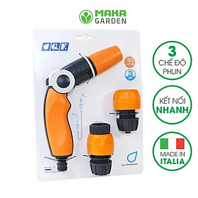 Mua BỘ KIT VÒI TƯỚI CẦM TAY 3 CHẾ ĐỘ PHUN GF5590 - Ý