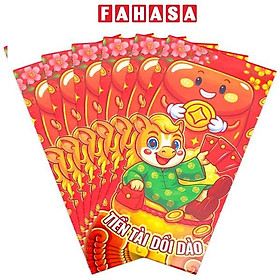 Bộ 6 Bao Lì Xì Tết Bính Ngọ 2026 - Teenage - Mẫu 46