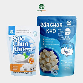 Sữa Chua Khô MycoSpring hoa quả sấy thăng hoa NGUYÊN VỊ - Hỗ Trợ Tiêu Hóa - Tăng Sức Đề Kháng