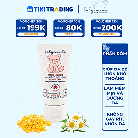Phấn rôm nước với tinh bột bắp Babycoccole 0M+ - 30ml