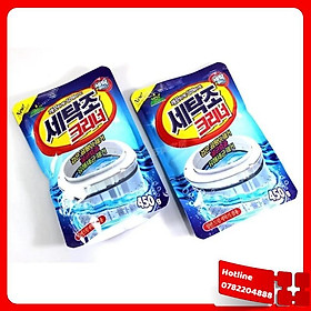 Combo 2 Gói Bột Tẩy Vệ Sinh Lồng Máy Giặt Hàn Quốc,Bột Tẩy Lồng Máy Giặt - Loại Tốt