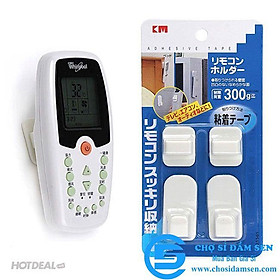 Mua Bộ 4 nút dán treo remote máy lạnh đa năng  treo remote tivi tiện dụng cho không gian nhà bạn thật gọn gàng G221-TreoRML